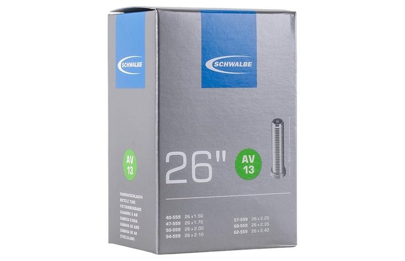 Sisärengas Schwalbe AV13 40/62-559 Autoventtiili