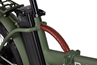 Taitettava sähköpyörä RAWBIKE 250E Army Vihreä