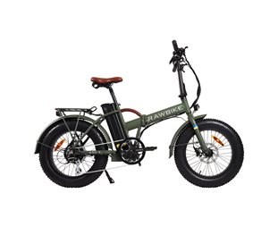 RAWBIKE Classic Elcykel 250E Army Green