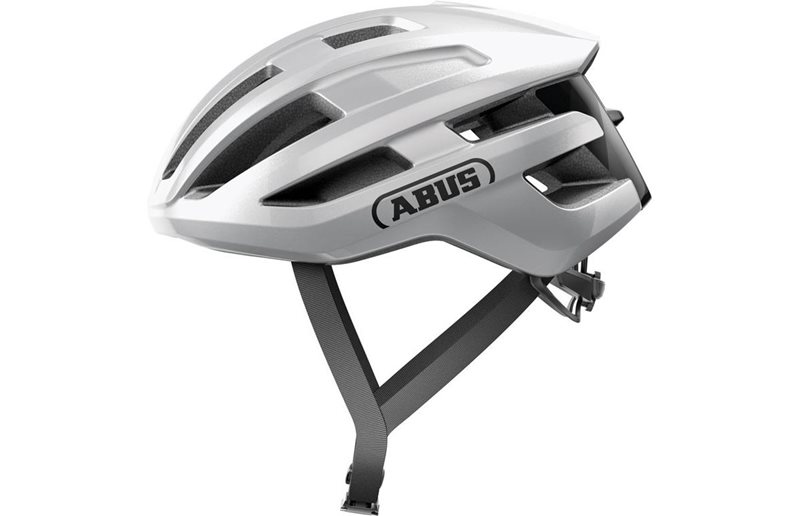 Maantiekypärä ABUS PowerDome Gleam Silver