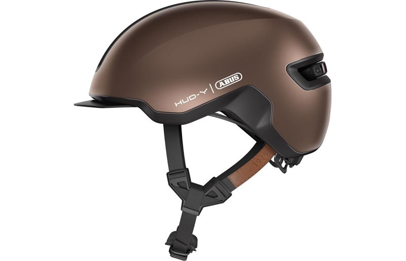 Cykelhjälm Abus Hud-Y Metallic Copper