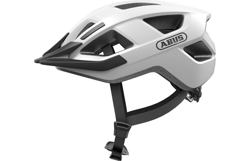 Pyöräilykypärä ABUS Aduro 3.0 Polar White