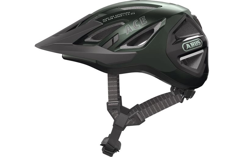 Pyöräilykypärä ABUS Urban-I 3.0 ACE Moss Green