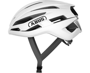 Maantiekypärä ABUS StormChaser ACE Polar White