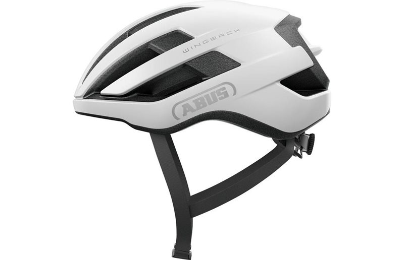 Maantiekypärä ABUS WingBack Polar White