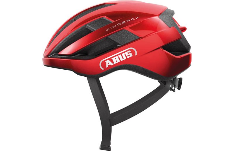 Maantiekypärä ABUS WingBack Performance Red