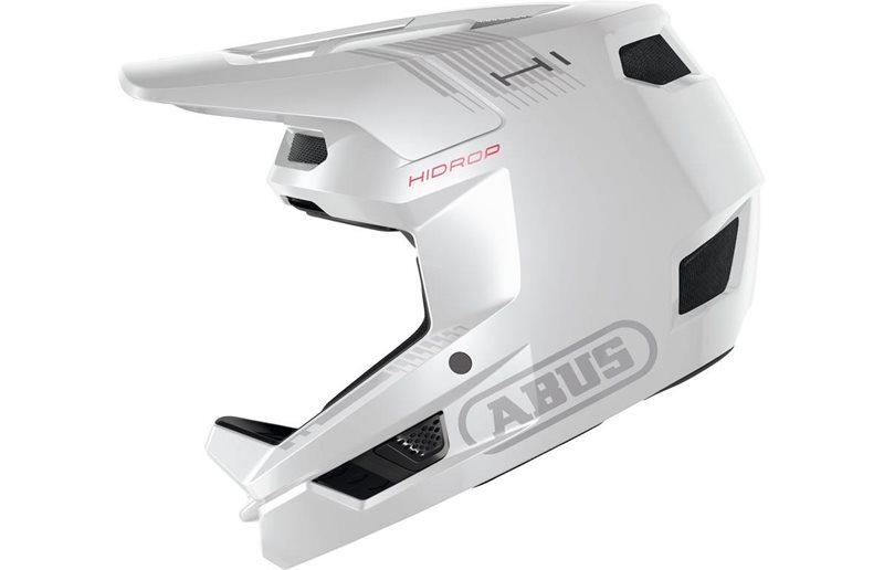 Full Face kypärä ABUS HiDrop Shiny White