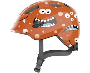 Abus Cykelhjälm Smiley 3.0 SE Orange Monster