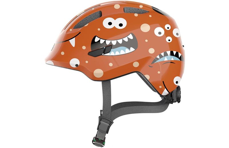 Cykelhjälm Barn Abus Smiley 3.0 SE Orange Monster