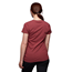 Black Diamond T-paita SS Vantastic Tee Naisten Cherrywood