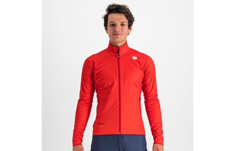 Sportful Hiihtotakki Squadra Jacket Miesten Chili Red