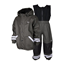 Lindberg Regnjakke Fagerhult Rain Set Fleece Junior Antrasitt