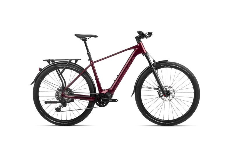 Orbea Elcykel Hybrid Kemen 10 Dark Red (Gloss -Matt)