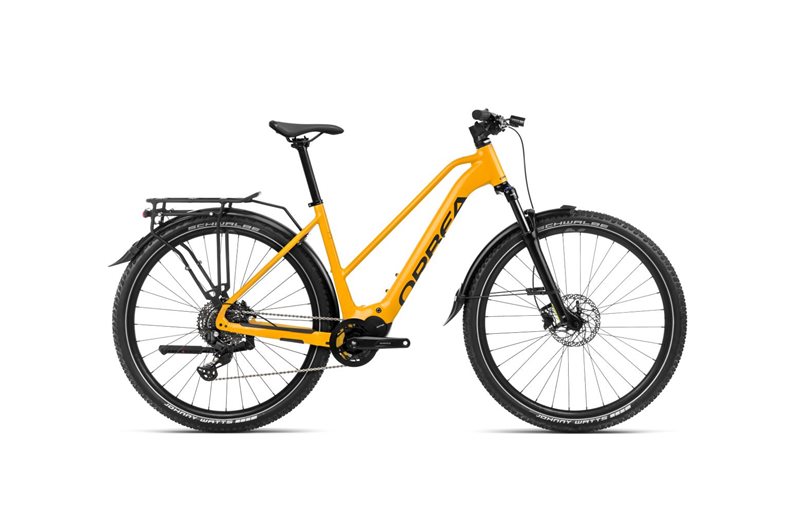 Sähköpyörä Orbea Kemen Mid SUV 40 Mango (Gloss) - Black (Matt)