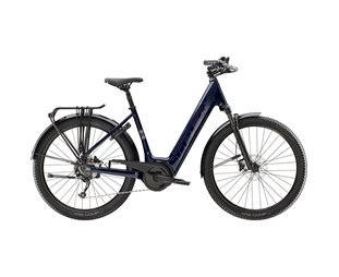 Trek Elcykel Dam Verve+ 4 Lowstep 400 WH Deep Dark Blue