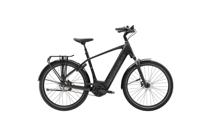 Trek Elsykkel District+ 4 400 WH Trek Black Satin