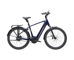 Elcykel Trek District+ 5 400 WH Blå