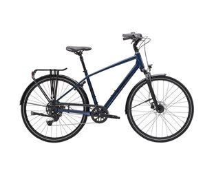 Trek Hybrid Sykkel Verve 2 Utstyrt Mulsanne Blue