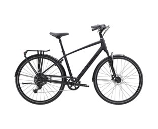 Hybridcykel Trek Verve 3 Equipped Sort