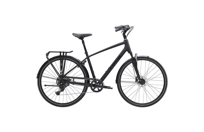 Trek hybridsykkel Verve 3 Equipped Matte Trek Black