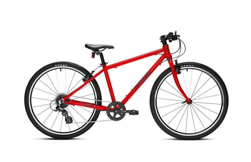 Børnecykel Frog 67 Neon Red 26"