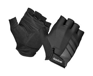 GripGrab RIDE Lite: vadderade Kortfingrade Sommarhandskar Black