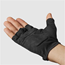 GripGrab RIDE Lite: vadderade Kortfingrade Sommarhandskar Black