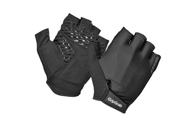 Sykkelhansker GripGrab ProRIDE RC Max Padded Short Finger Black