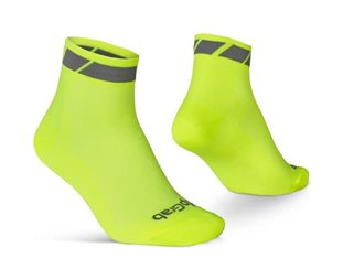 GripGrab Classic Low Cut Sommarstrumpor Yellow Hi-Vis