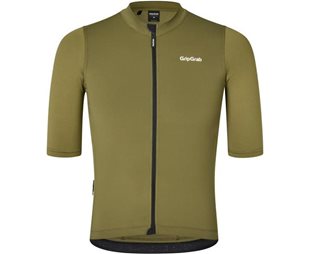 GripGrab RIDE: kortärmad cykeltröja Olive Green