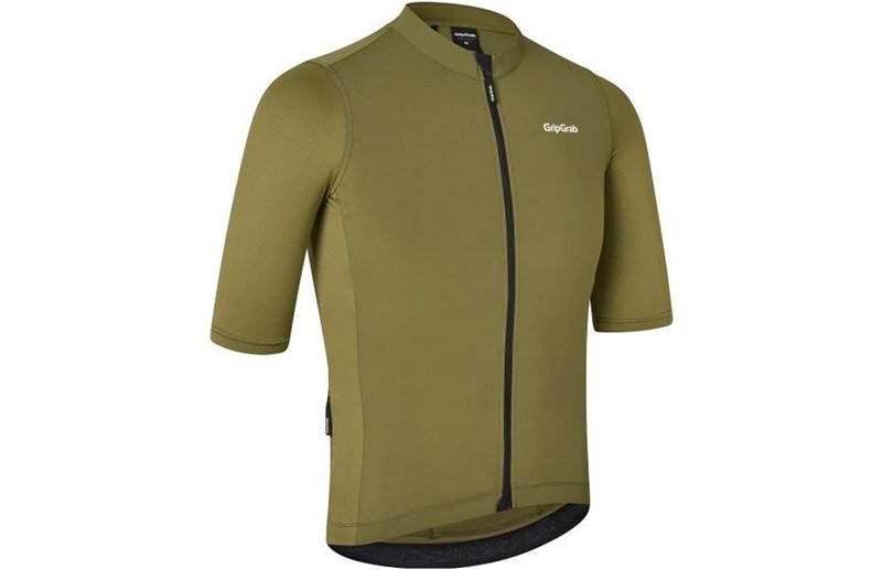 Sykkeltrøye GripGrab RIDE Short Sleeve Olive Green
