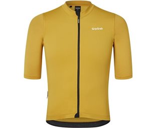 GripGrab RIDE: kortärmad cykeltröja Mustard Yellow