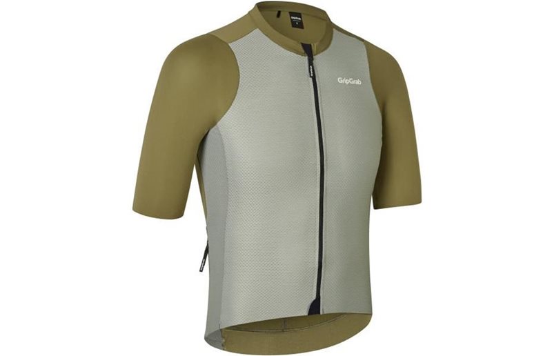 GripGrab PACR lätt kortärmad cykeltröja Olive Green