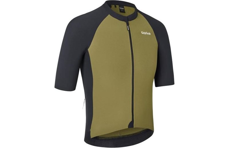 GripGrab Grinta: Lyhythihainen pyöräilypaita Olive Green