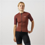 GripGrab RIDE kortärmad cykeltröja dam Dark Red