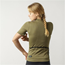 Sykkeltrøye GripGrab W's EXPLR Merinotech Short Sleeve Olive Green