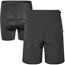 GripGrab Dame Flow Tekniske 2-i-1 Sykkelshorts Sort