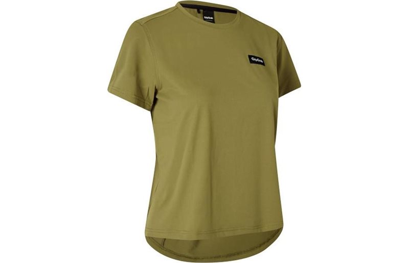 GripGrab Kvinners Flow Teknisk T-Shirt Olive Green
