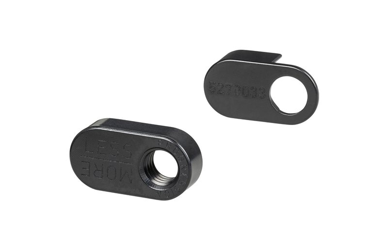 Trek Lower Shock Mount Progression Adjustment Nut & Washer til Trek Fuel EX 29 2023 - Nederste Støddæmper Mino Møtrik og Skive Sæt