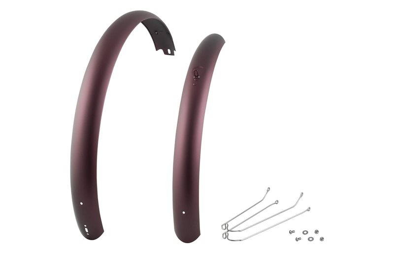 Electra Townie Path Go! Aluminium skjermsett 27.5", Foran og Bak