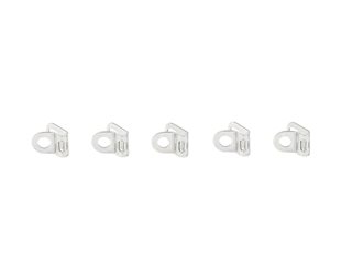 Eurofender Stainless Steel Chainstay Clips - Set of 5