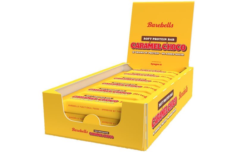 Barebells Soft Proteinbar Låda Caramel Choco