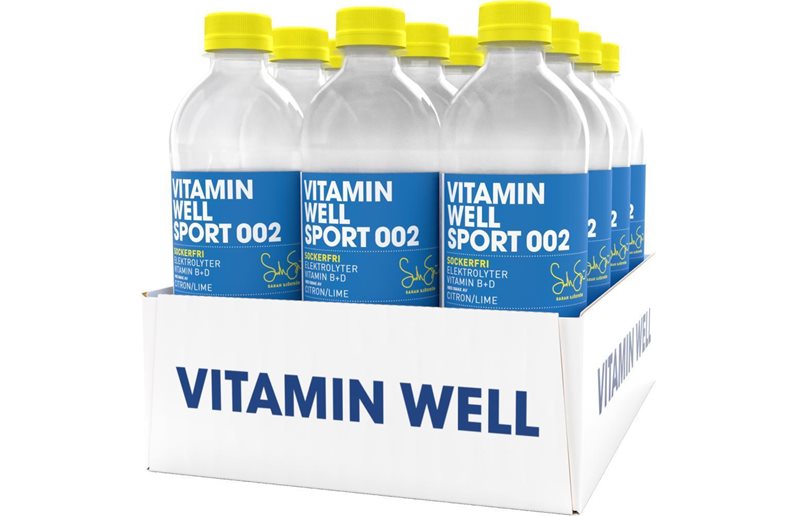 Vitamin Well Energidryck Sport 002 Flak Citron-Lime