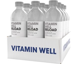 Vitamin Well Energidryck Reload Flak Citron-Lime