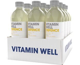 Vitamin Well Energidryck Defence Flak Citrus-Flader
