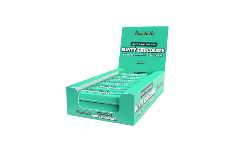 Barebells Soft Proteinbar Låda Minty Chocolate