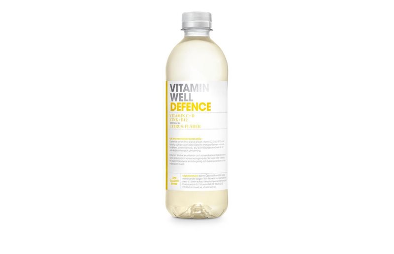 Vitamin Well Energidrikk Defence Sitrus-Hyllebær
