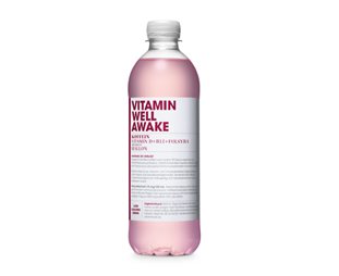 Vitamin Well Energidrikk Awake Bringebær