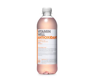Vitamin Well Energidrikk Antioksidant Fersken