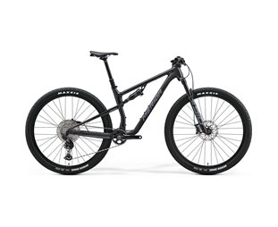 Täysjousto maastopyörä Merida NINETY-SIX XT Edition Musta/Hopea